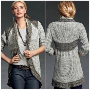Cabi Shadow Circle Sweater-size medium